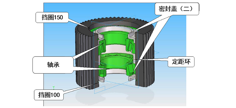 顆粒機(jī)壓輥總成